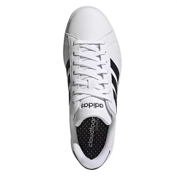adidas Grand Court Cloudfoam Lifestyle Co Mens Sneakers White Black Size 9.5 main image 5